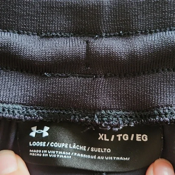 Under Armour Mens Black Casual Relaxed Fit Pants Size XL - Picture 5 of 12